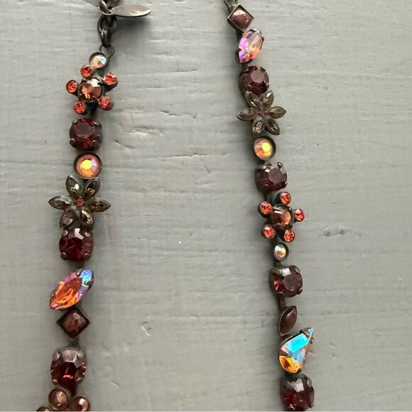 Sorrelli Crystal Brass Tone Necklace - Picture 7 of 11